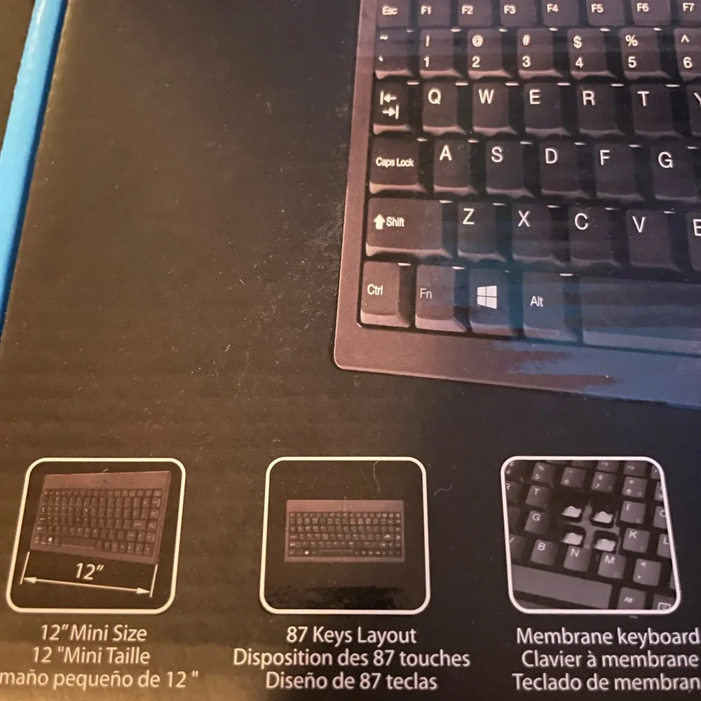 ADESSO EASY TOUCH MINI KEYBOARD